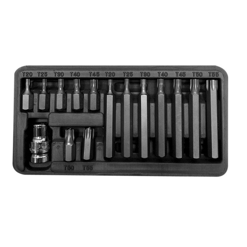 SET VARFURI TORX CU ORIFICIU CR-VA S2 - 15P.
