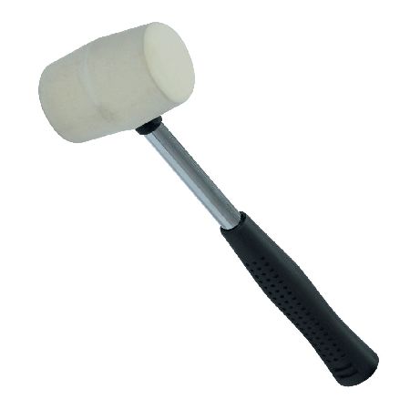 CIOCAN CAUCIUC MOALE CU MANER METALIC 40MM / 225G