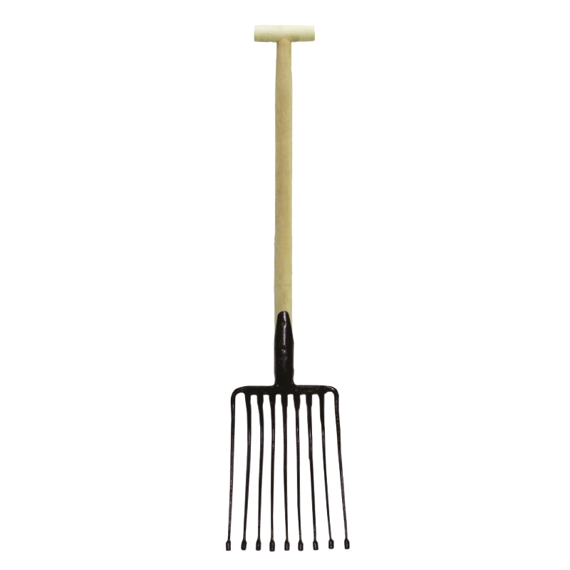 FURCA PENTRU CARTOFI CU MANER LEMN TIP-T 275X370/1370MM