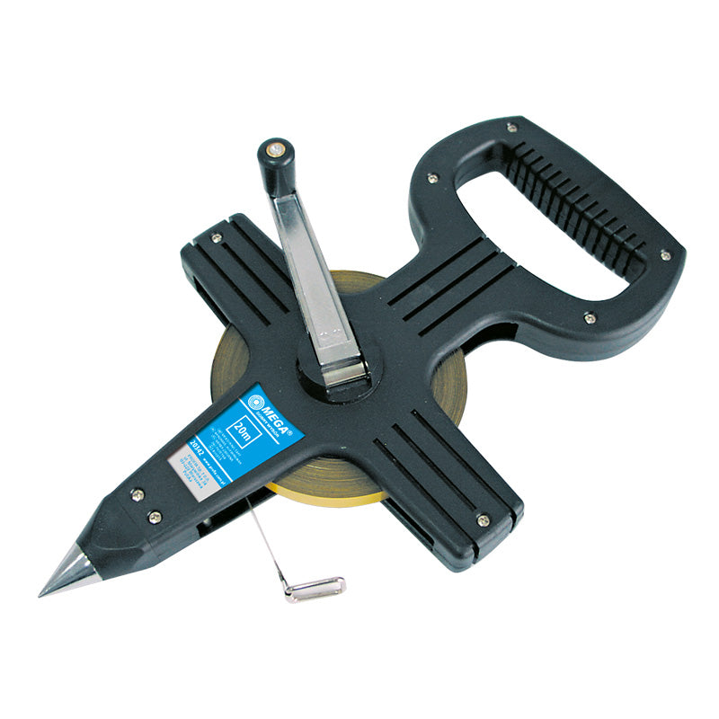 RULETA LUNGA CU BANDA METALICA SI MANER 50M