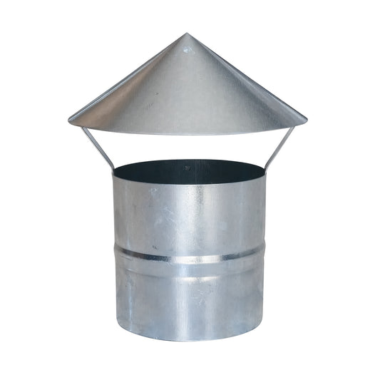 SIMPLE TERMINAL COVER PT. SMOKE BAG, GALVANIZED 120 MM