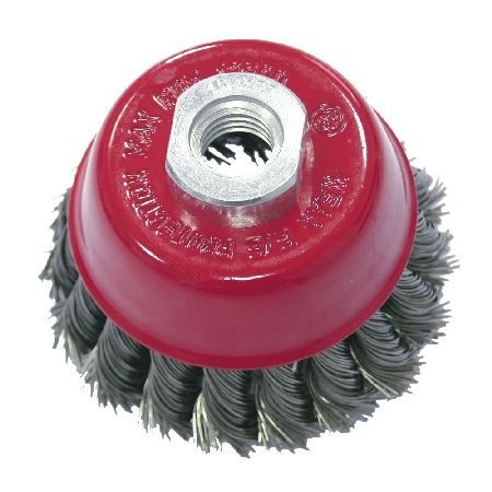 PERIE SARMA IMPLETITA TIP CUPA CU FILET 80MM