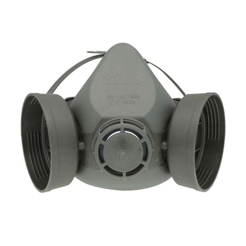 MASCA GAZ DIN SILICON CU DOUA LOCASE PENTRU FILTRU