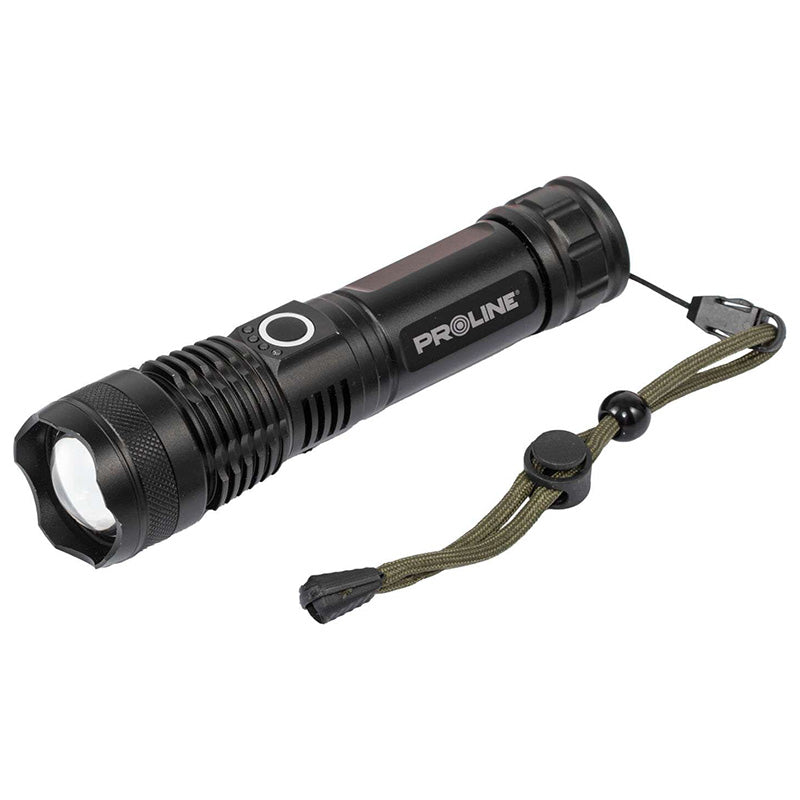 LANTERNA ALUMINIU LED ZOOM / 600LUMEN / 1200MAH