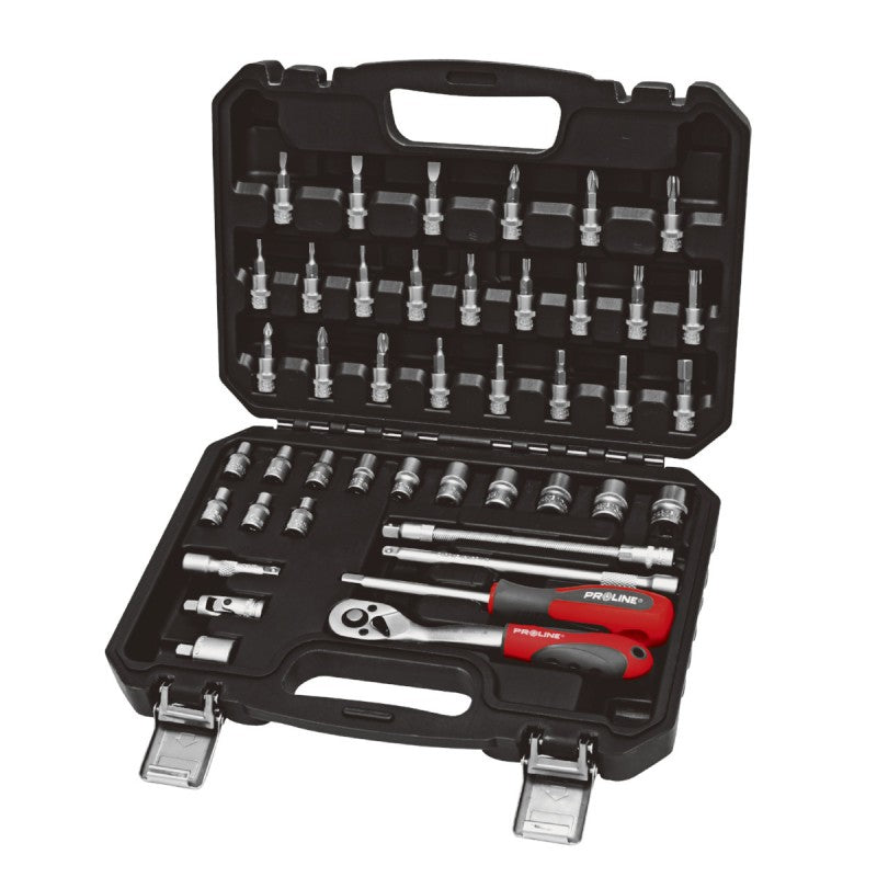 TRUSA TUBULARE 1/4" 4-14MM - 43P.