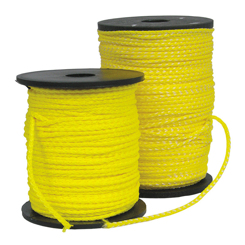 FIR ZIDARIE GALBEN DIN POLIPROPILENA 1.7MM / 50M