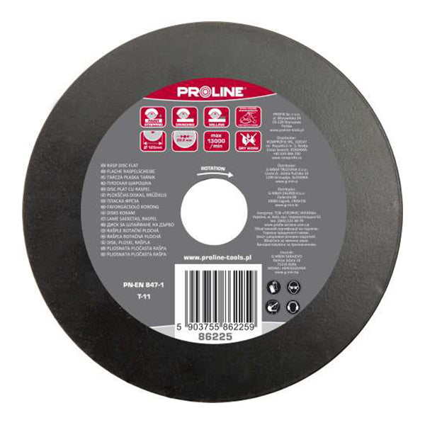 DISC RASPEL PLAT / MEDIU - 125MM