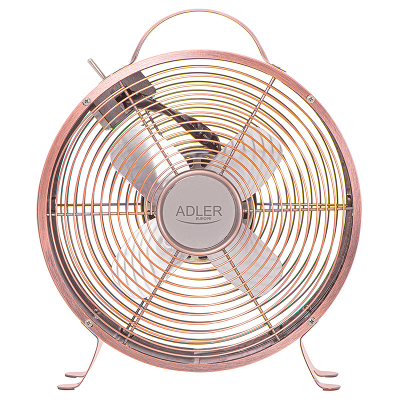 FLOOR FAN 17.5CM 2 SPEEDS METALLIC ADLE