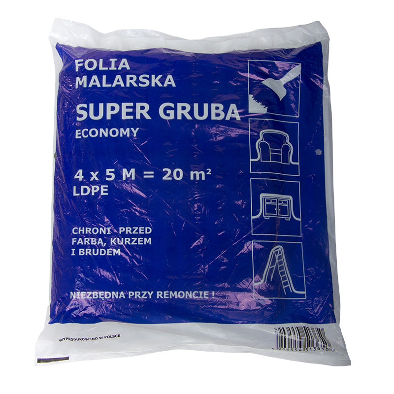 FOLIE PROTECTOARE 4X5M SUBTIRE / 0.7MICROMETRI