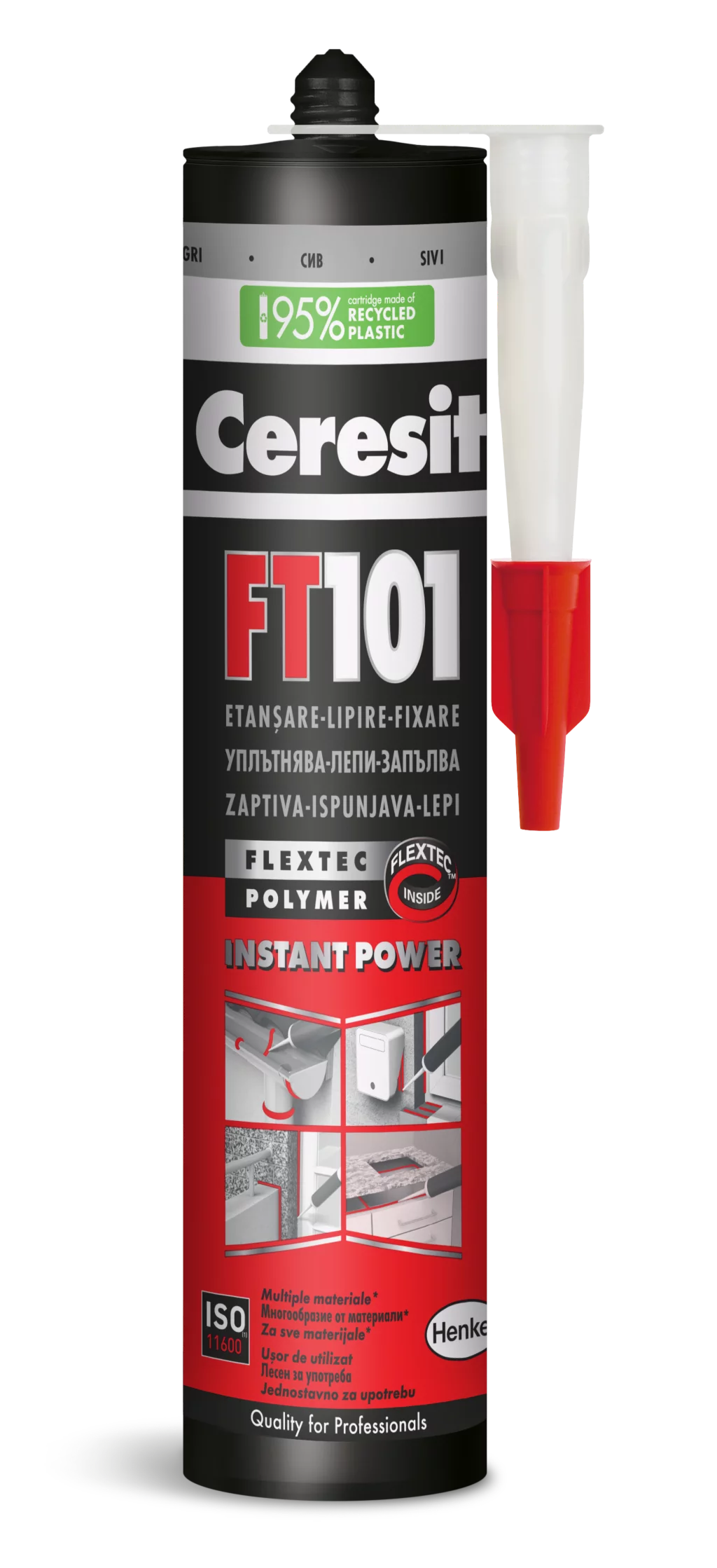 SILICON REQUIRED FT 101 GRAY