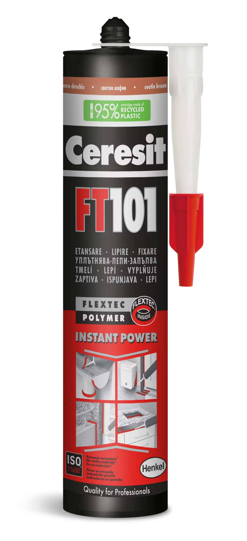 SILICON CERESIT FT 101 NEGRU