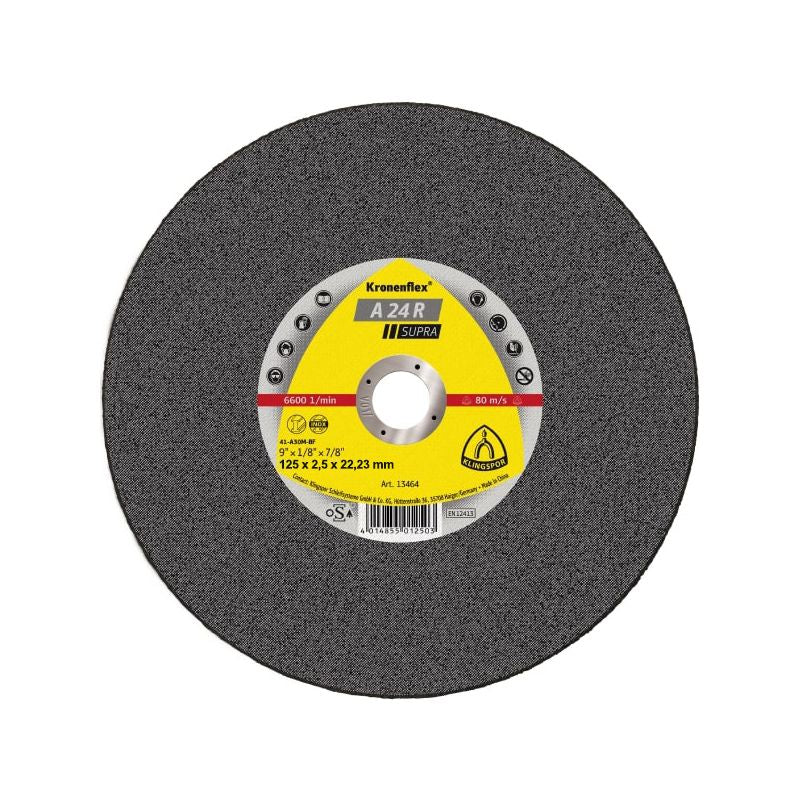 DISC DEBITARE METAL 125X2.5MM / A24RSUPRA