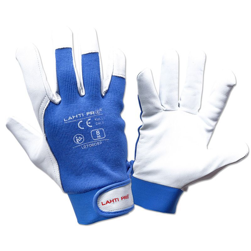 MANUSA PIELE OVINA CU MANSETA AJUSTABILA - 9