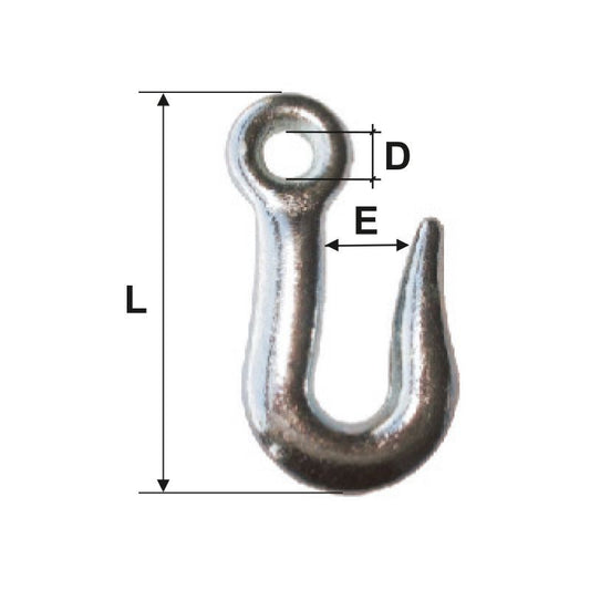CARLIG ZINCAT 10MM / 12.5MM/18MM