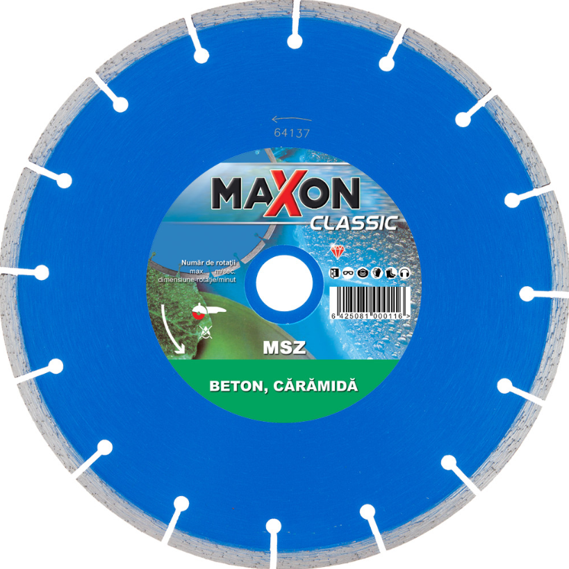 DISC DIAMANTAT SEGMENTAT MSZ125C