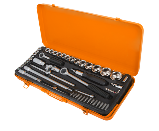 Chei Tubulare cu Accesorii 52 Pcs