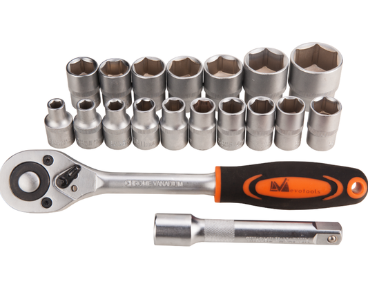 Chei Tubulare cu Antrenor 19 Pcs ETP