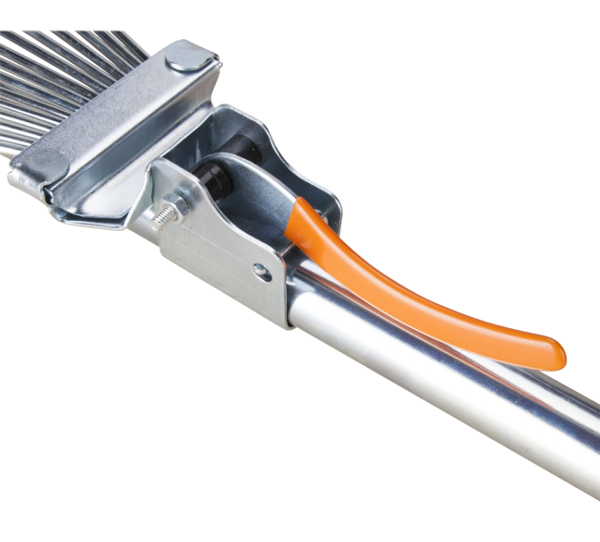 Grebla Dinti Flexibili Reglabili cu Coada Metalica 1500MM