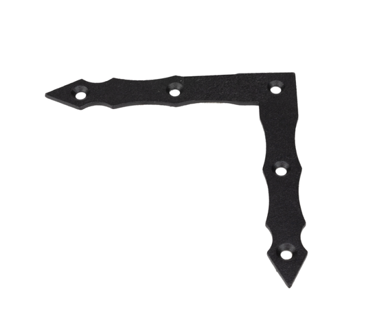 Coltar Fereastra Lemn Negru Decorativ