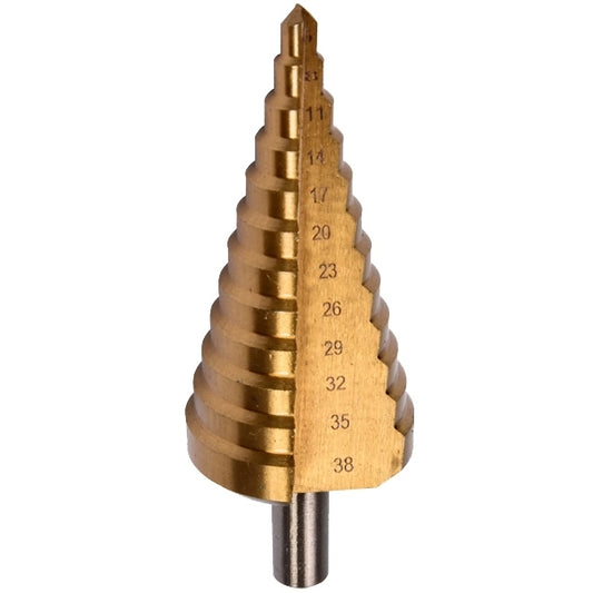 DRILL IN 12 STEPS 6-38MM HSS