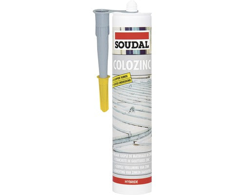 SOUDAL GRAY SILICONE 280ML
