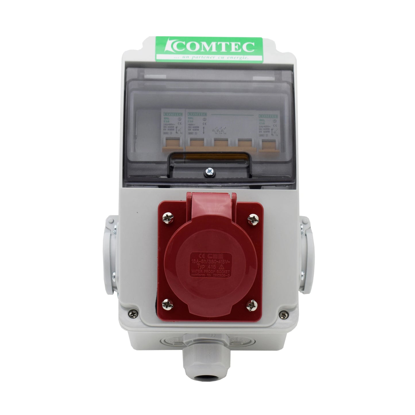 Tablou Santier 6L Tx16 + M2x16 IP44 COMTEC