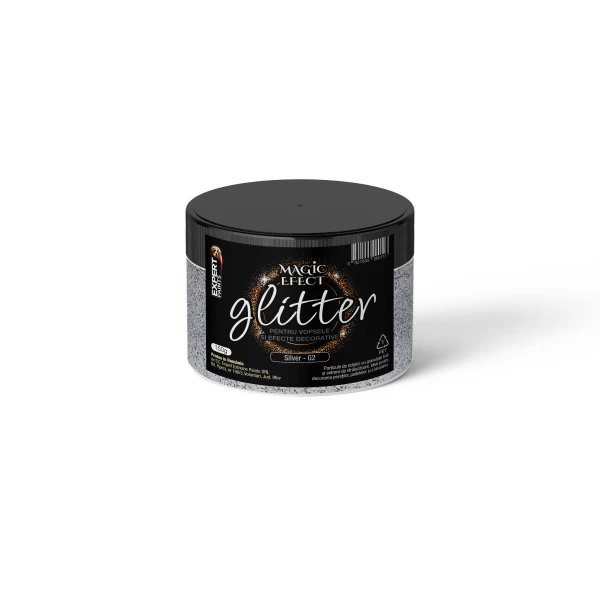 SILVER GLITTER 150GR
