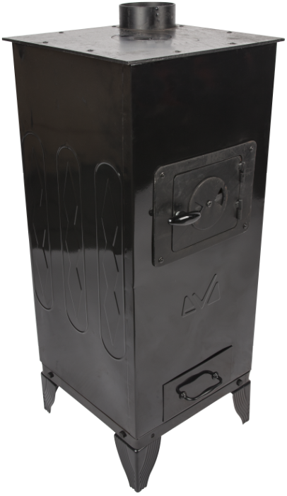 Enameled Sheet Stove / C: Black