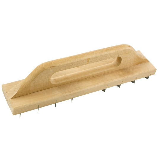 RACLETA TENCUIELI CU SUPORT LEMN 400MM