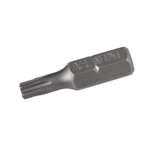 VARFURI TORX 1/4" / 25MM CU ORIFICIU - T25, 10/SET
