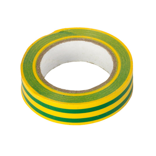 BANDA IZOLATOARE ATESTATA 15X0.15MM / 10M VERDE-GALBEN