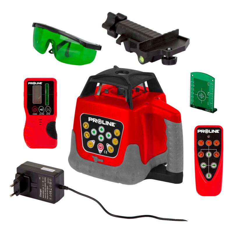 NIVELA LASER AUTONIVELANTA ROTATIVA CU ACCESORII / 500M