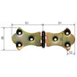 BALAMA ORNAMENTALA PENTRU CUFERE 51X38MM