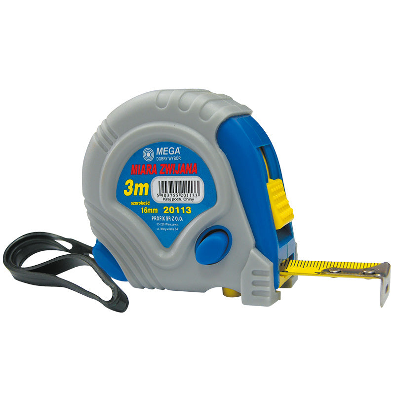 RULETA CAUCIUCATA CU TRIPLU BLOCARE 5MX19MM