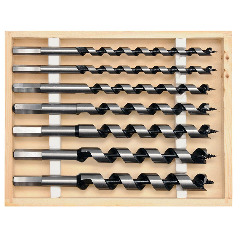 SET BURGHIE LEMN SFREDEL 6-18MM  / 230MM - 7P.