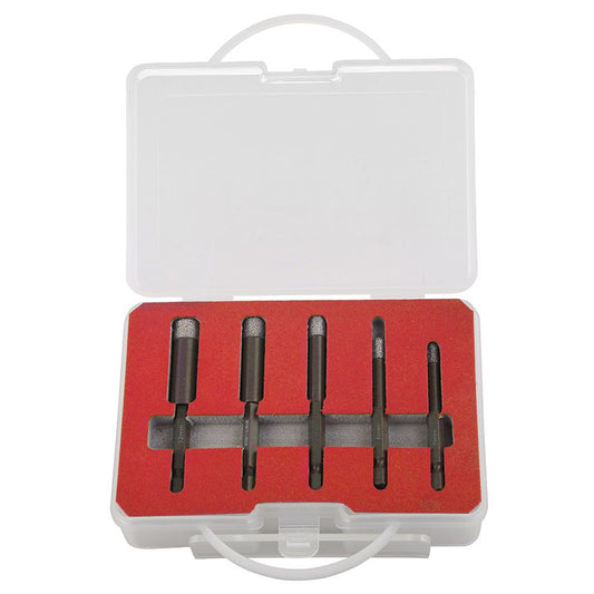 SET CAROTE DIAMANTATE CU TIJA FIXARE 5-12MM - 5P.