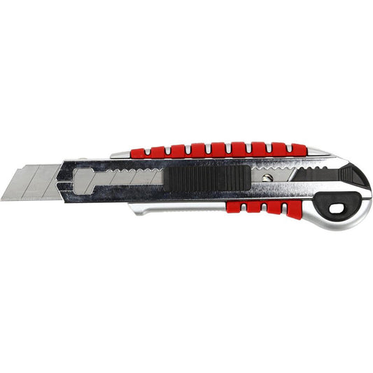 CUTTER PLASTIC CAUCIUCAT CU BUTON BLOCARE - 18MM X 5