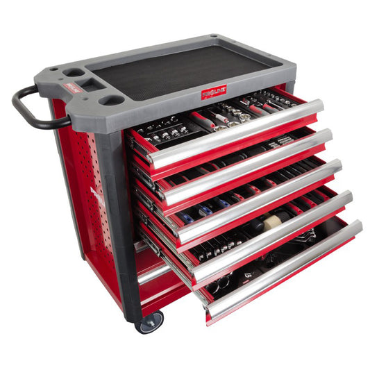 DULAP SCULE ECHIPAT 706X450X950MM / 7 SERTARE - 206P.