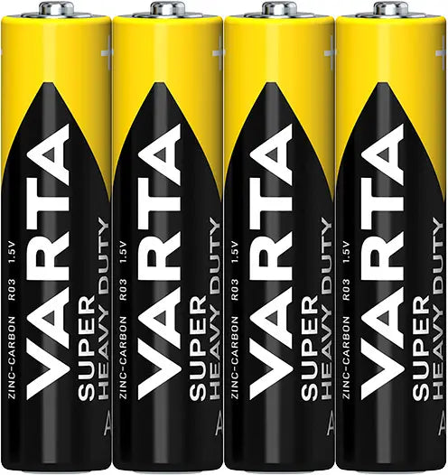 VARTA SUPER HEAVY DUTY AAA FOL4