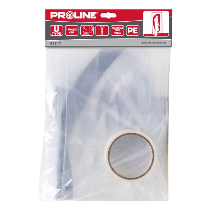 FOLIE CORTINA USA CU FERMOAR TIP-U - 1100X2200MM