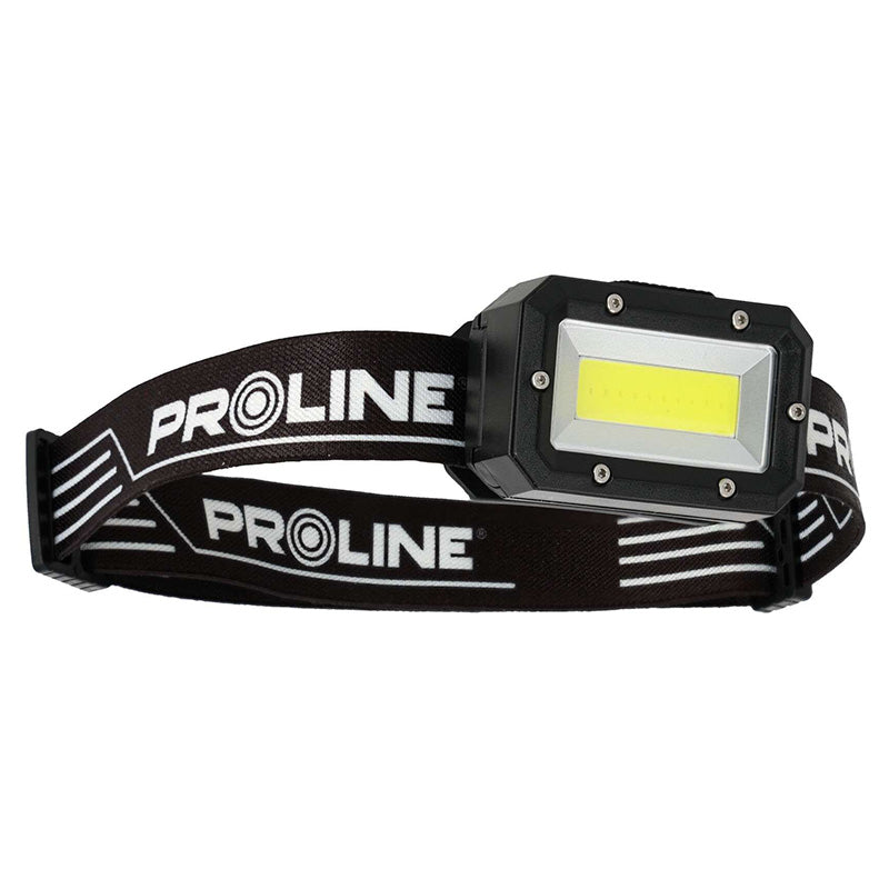 LANTERNA FRUNTE COB / 200LUMEN / 3XAAA