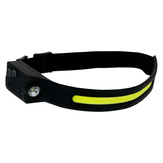 LANTERNA FRUNTE COB CU SENZOR / 300LUMEN / 800MAH