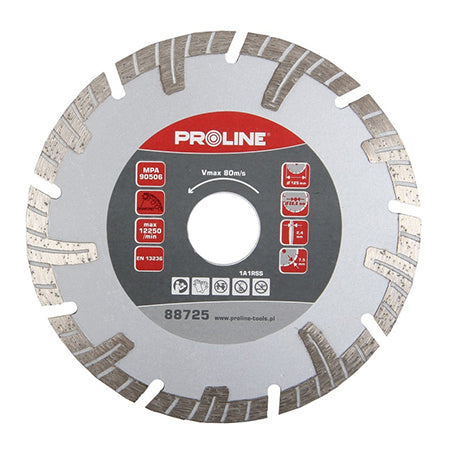 DISC DIAMANTAT TURBO SEGMENTAT 125MM