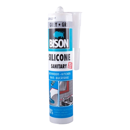 SANITARY BISON SILICONE GRAY