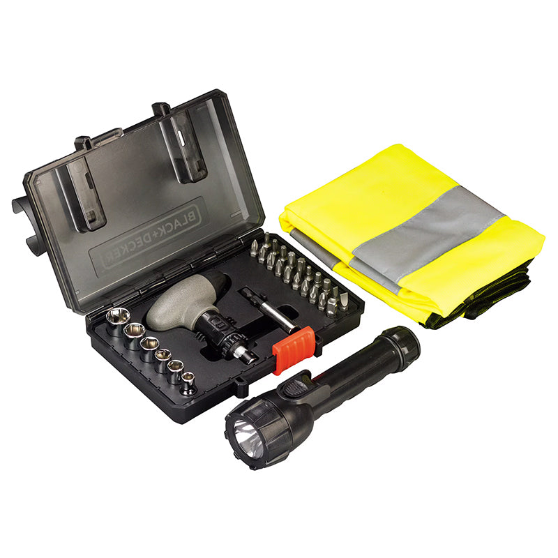 KIT-SOS - UNELTE / LANTERNA / VESTA REFLECTORIZANTA