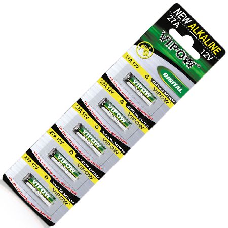 BATERIE ALCALINA 12V LR27A / BLISTER, 5/SET
