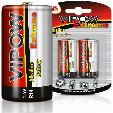 BATERIE SUPER-ALCALINA 1.5V C-LR14 / BLISTER, 2/SET