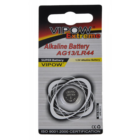 BATERIE SUPER-ALCALINA 1.5V AG13-LR44 / BLISTER