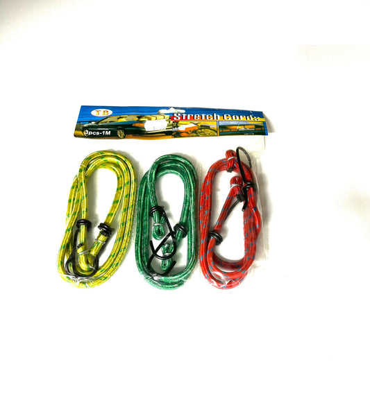 ELASTIC BELT WITH HOOKS SET 3PCS