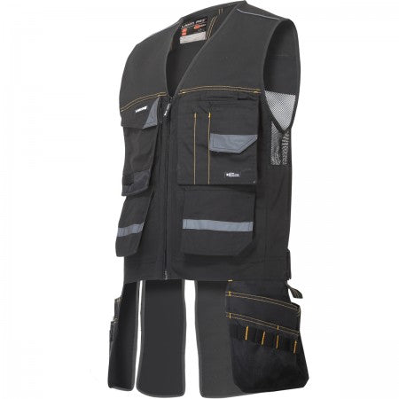 VESTA LUCRU CU TEACA ADITIONALA / NEGRU - 3XL